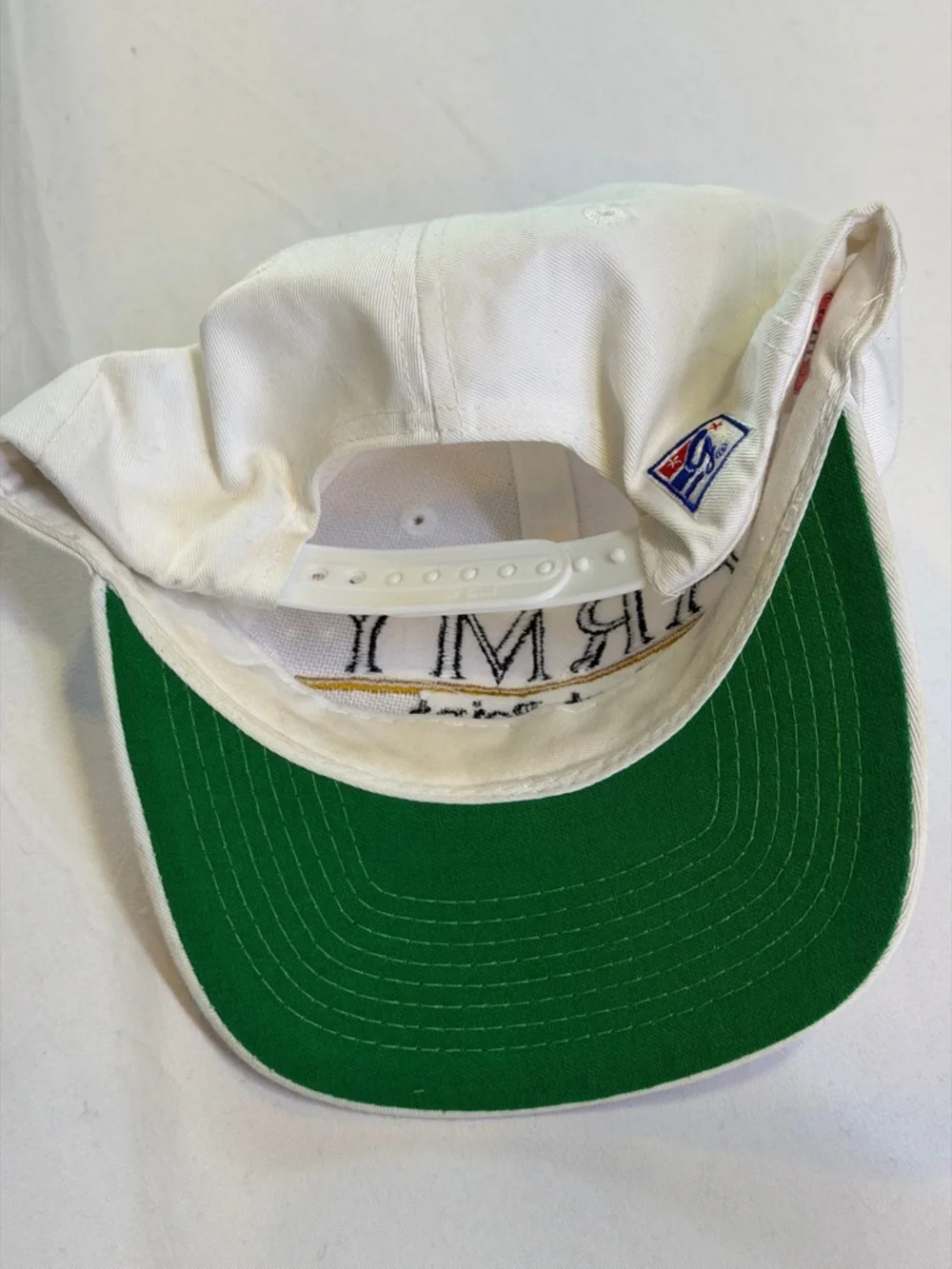 Vintage Army West Point White Embroidered Baseball Cap